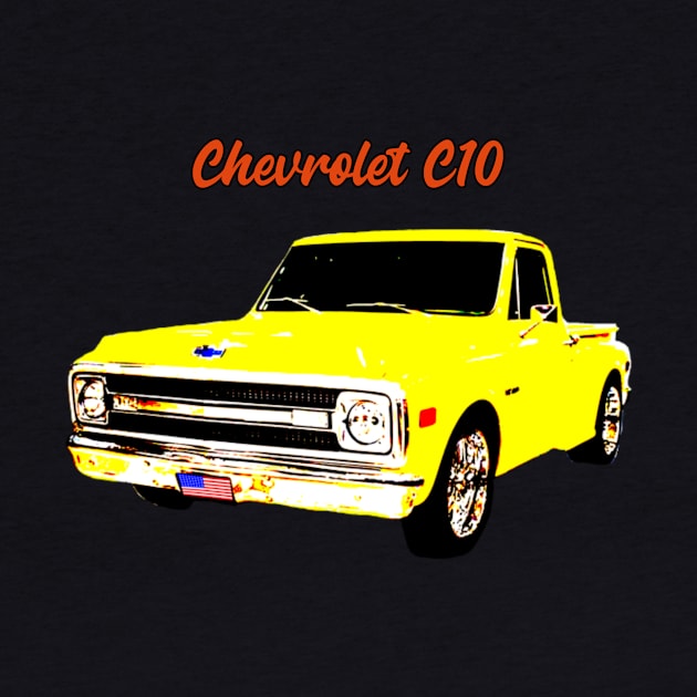 C10 CHEVY PICKUP T-SHIRT by Cult Classics